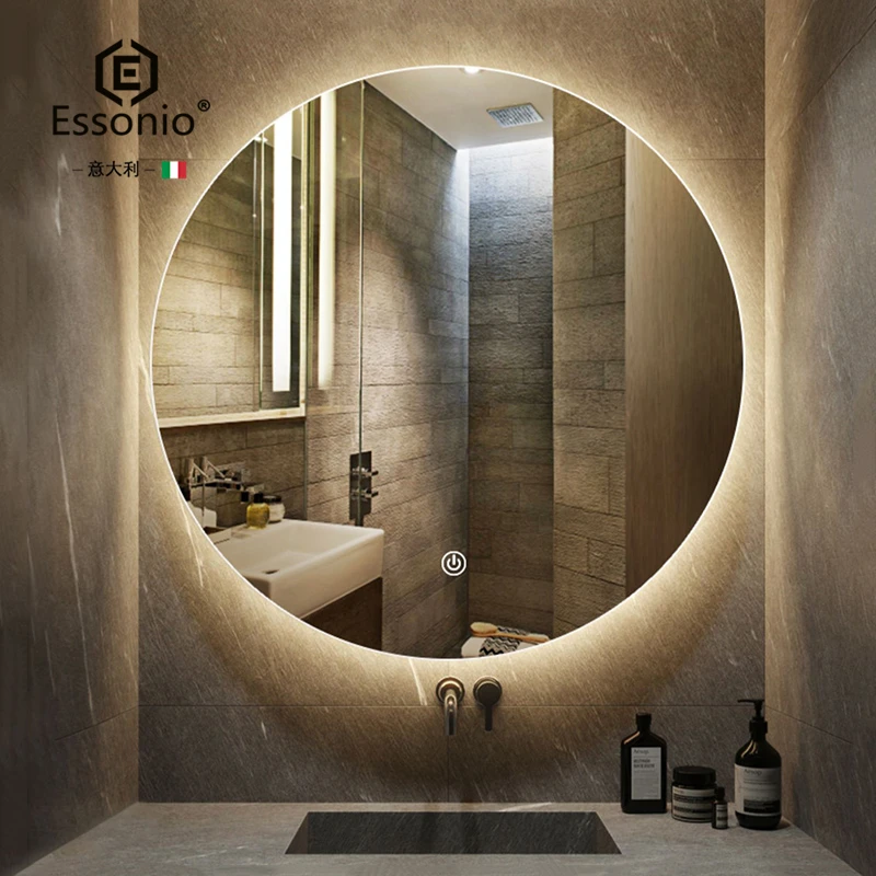 Makeup mirror round mirror