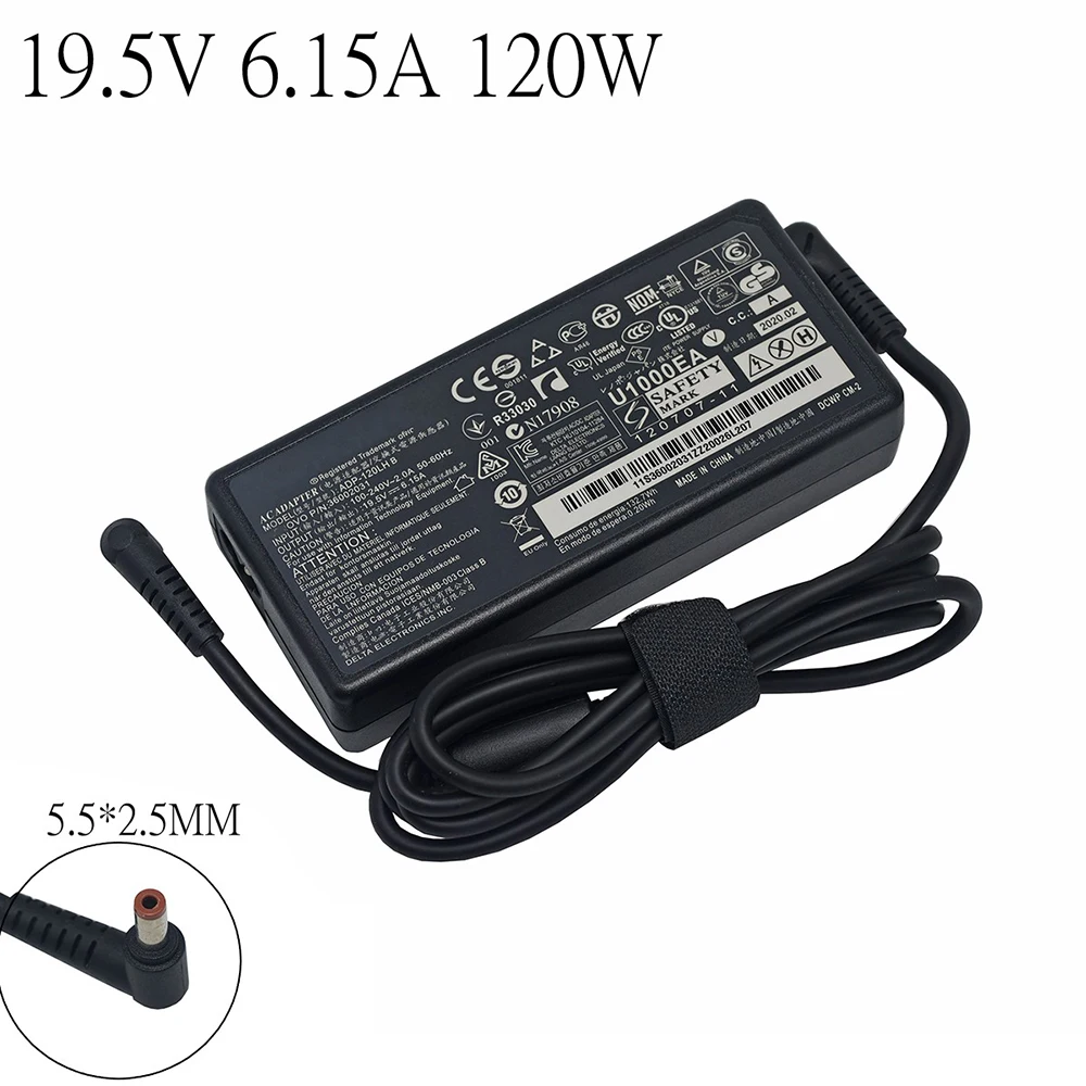 

19.5V 6.15A 120W 5.5*2.5mm Laptop AC Adapter For Lenovo Y460 Y570 Y580 Y400 Y430p Y410P Y500 Y510P Y570 Y530 Y580 Y730
