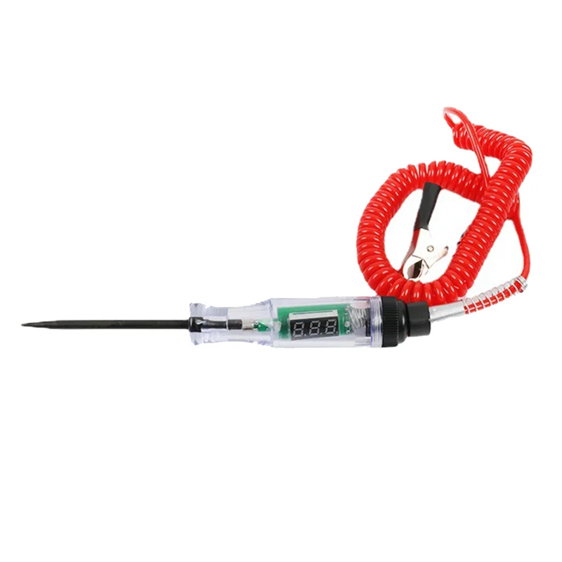 

AR-1 Piece Electric Circuit Tester Digital Light Probe Test Pen 6V 12V 24V Automotive Multifunctional For Car Boat Auto Accessor