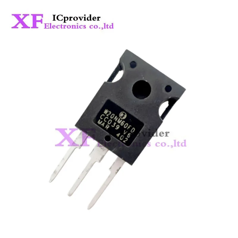 5pcs NEW W20NM60FD STW20NM60FD  600V 20A