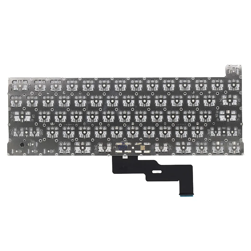 Imagem -02 - Macbook Pro Air 13 m1 Keyboard us uk ru Espanha Francês Alemão Árabe Brasil Italiano Turquia Portugal Thai Layout de Teclado A2338