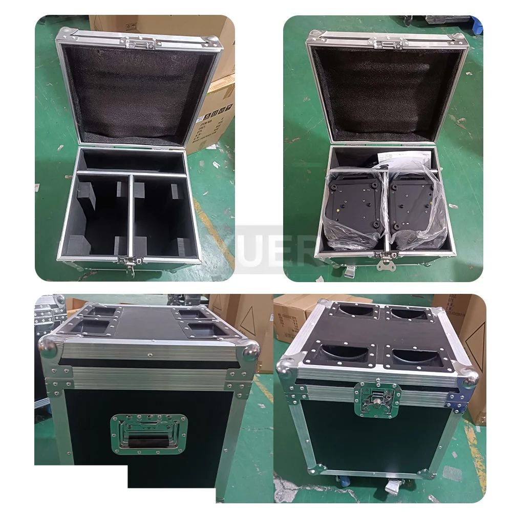 With Flight Case 2Pcs/lot LED Moving Head Light 200W Beam+Spot+18 Rotating Prisms+Rainbow Effect Dj Dmx Stage Effect Light Disco