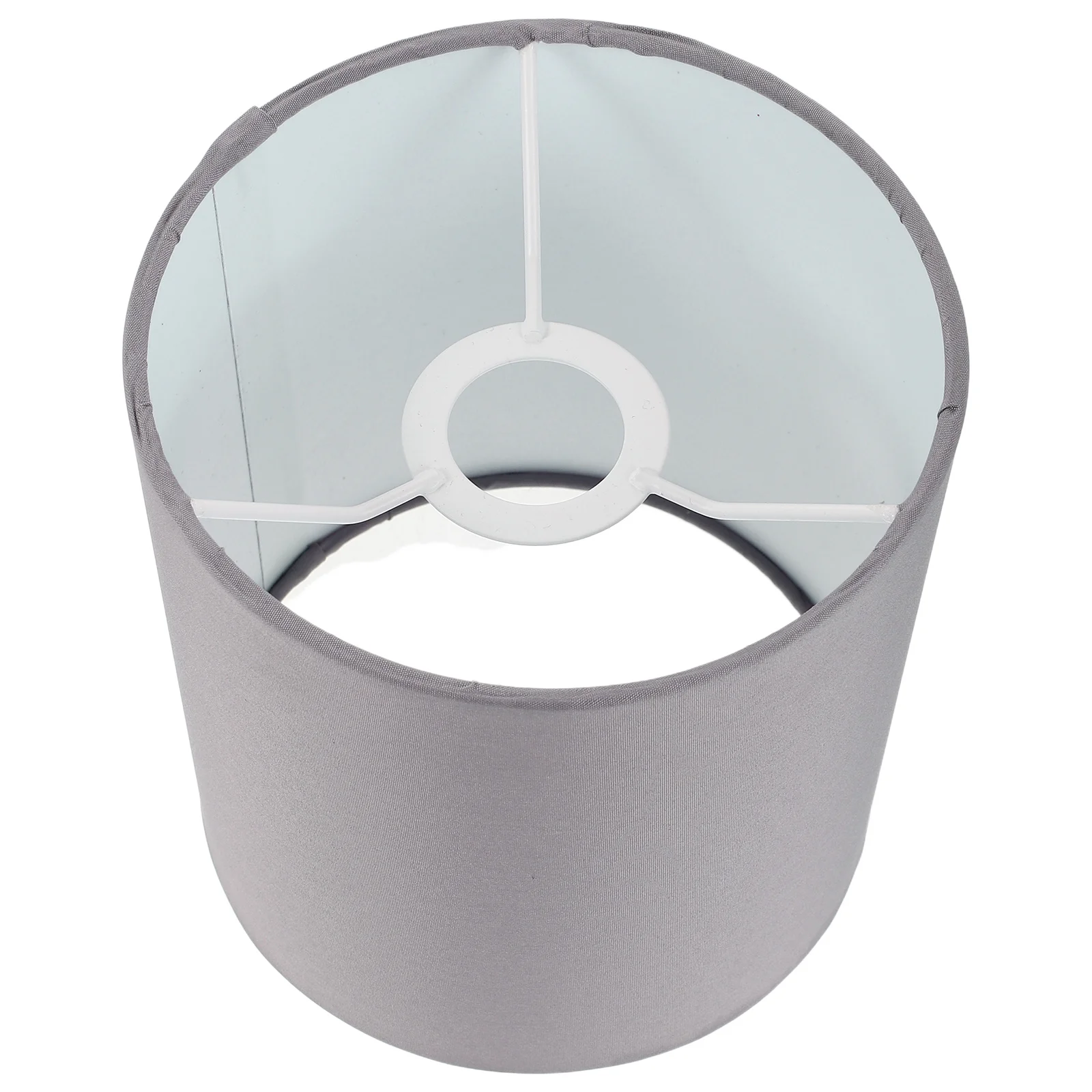 

Small Drum Lampshade Modern Cylindrical Fabric Shade for Table Wall Ceiling Lamps Light Shades Gray Bedroom Living Room