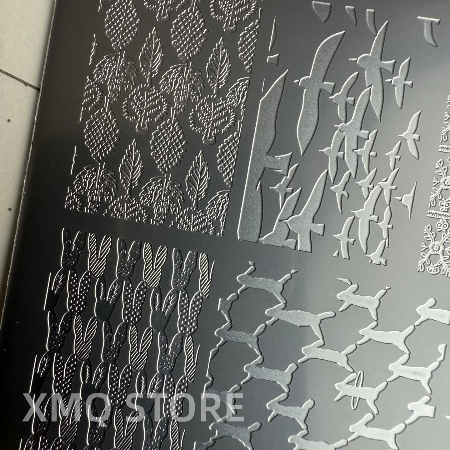XMQ NAIL ART STAMPING PLATES SPECIFY SHADING TEMPLATES LINES IMAGEPLATE