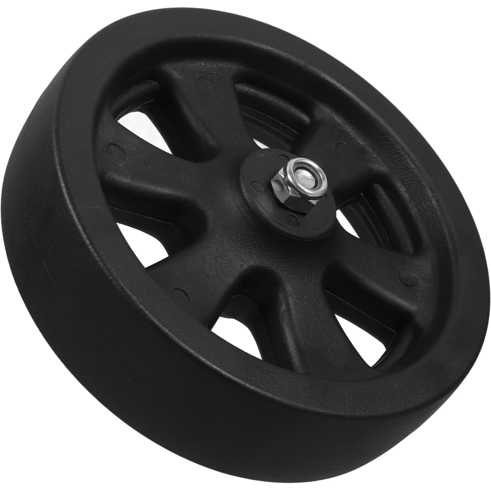 

Black Nylon Boat Trailer Rollers Large Jack Caster Yacht 360 Rotation Parts Accessories Trailer Wheels