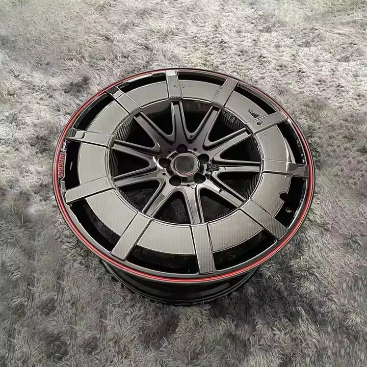 

For Mercedes G, G63, AMG, Babs carbon fiber hubcaps