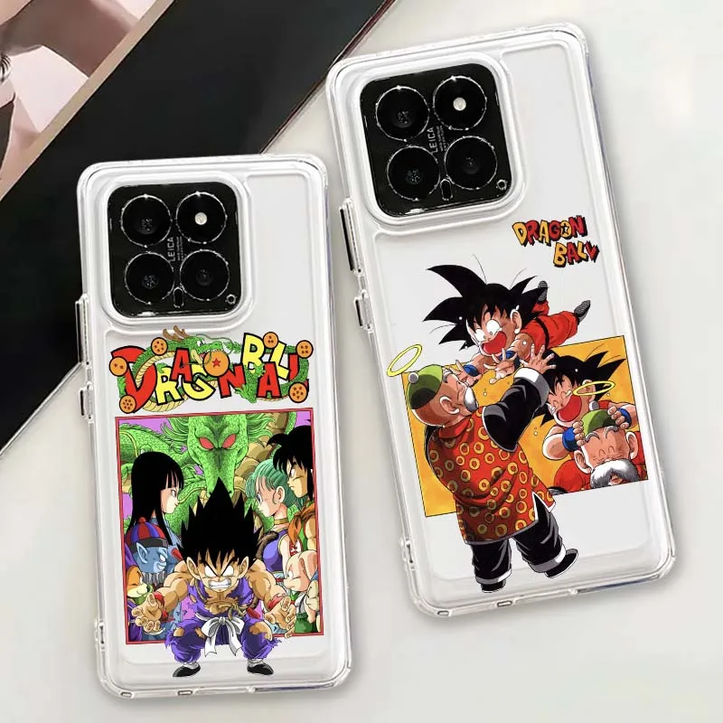 

D-Dragon Balls Cute Pattern For Xiaomi 15 14 13 12 12S 12X 12T 11 11T Pro Lite Transparent Phone Case