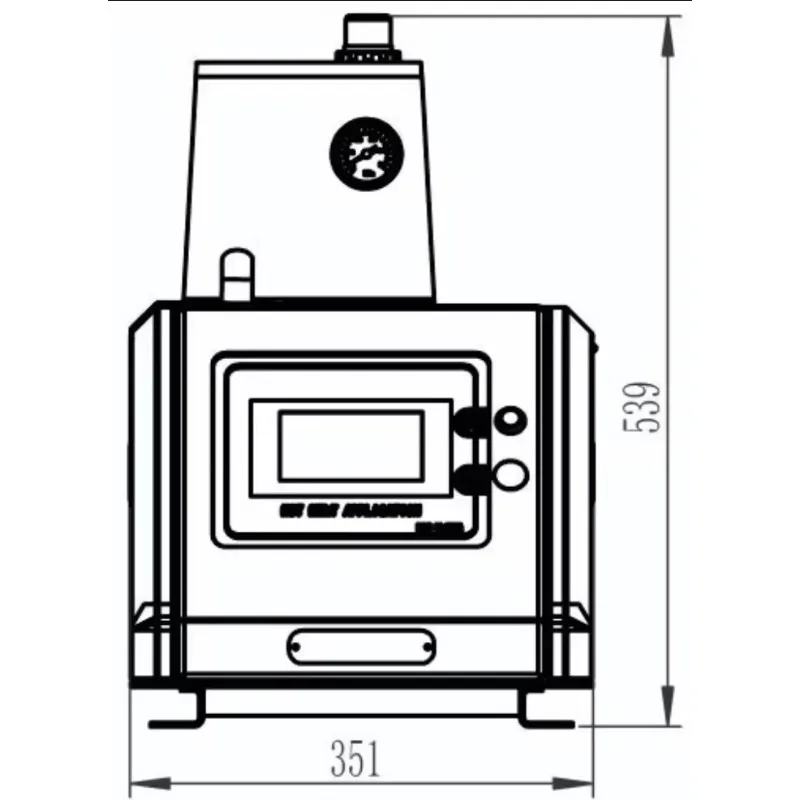 MELTAX Series Pneumatic Pump Hot Melt Adhesive Machine Automatic CE Certified Electric Piston Applied Wood Case Packaging