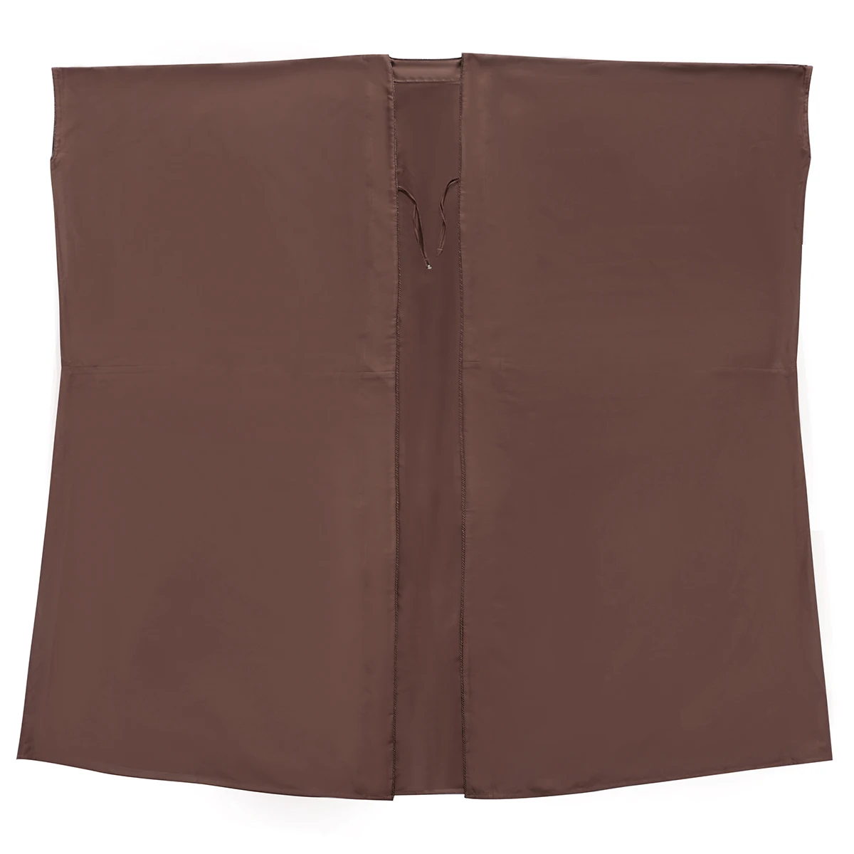 Jubah Cardigan Muslim Pria TH835 Lengan Panjang Warna Polos Panjang Se-mata Kaki Kaftan Islami Jubba Thobe