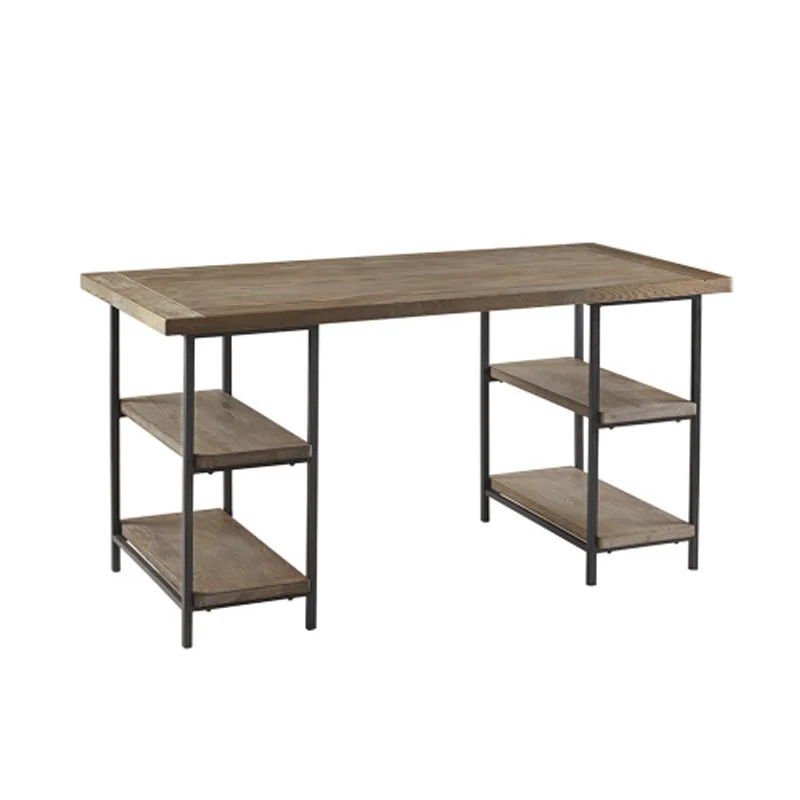 Metal frame accent desk Designed with hardwood and metal