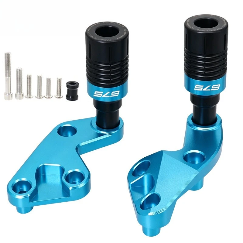 Für CFMOTO 675SR 675NK 675SR-R 675SRR 675 SR NK Motorrad Sturzschutz CNC Rahmen-Slider Verkleidungsschutz Crashpad Protektor