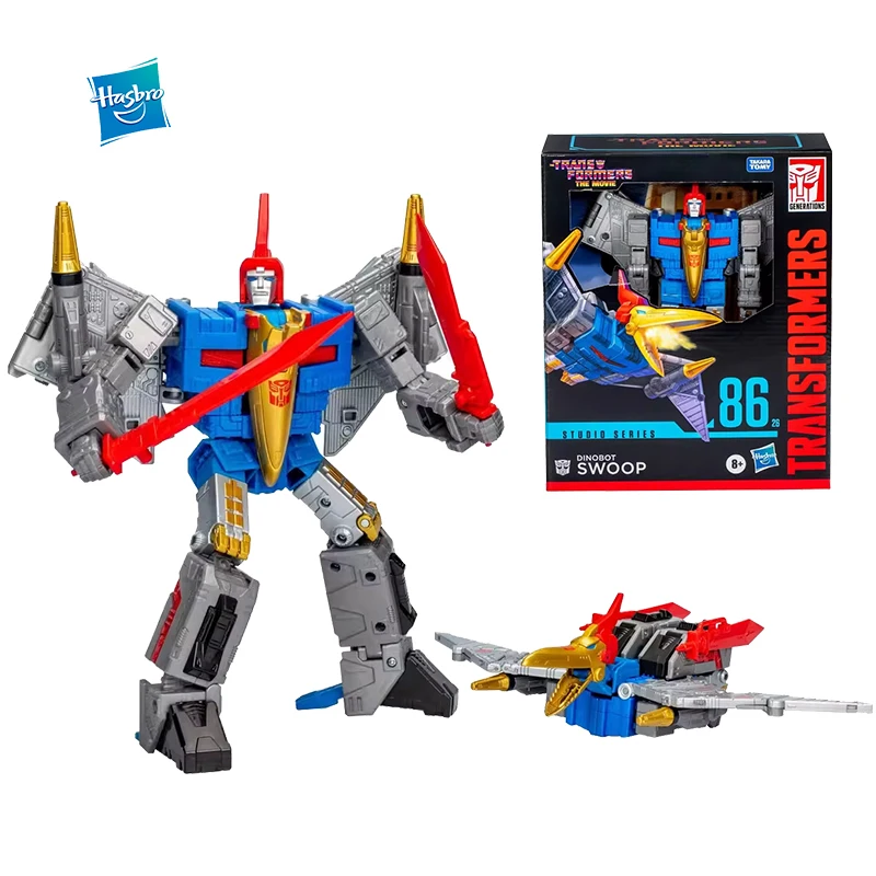 

In Stock Hasbro Original Action Figure Transformers Studio Series SS86 Leader Swoop Collectible Action Figure Model Toy Gifts