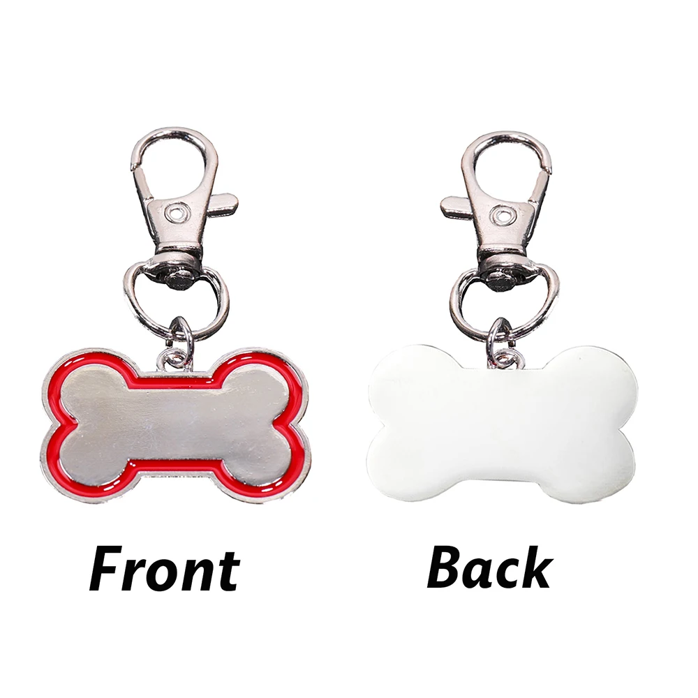 Custom Name Dog Tag For Collar Personalized Name Pets ID Tag Laser Engraving Number Anti-lost Pendant Customized Name Dog Tags
