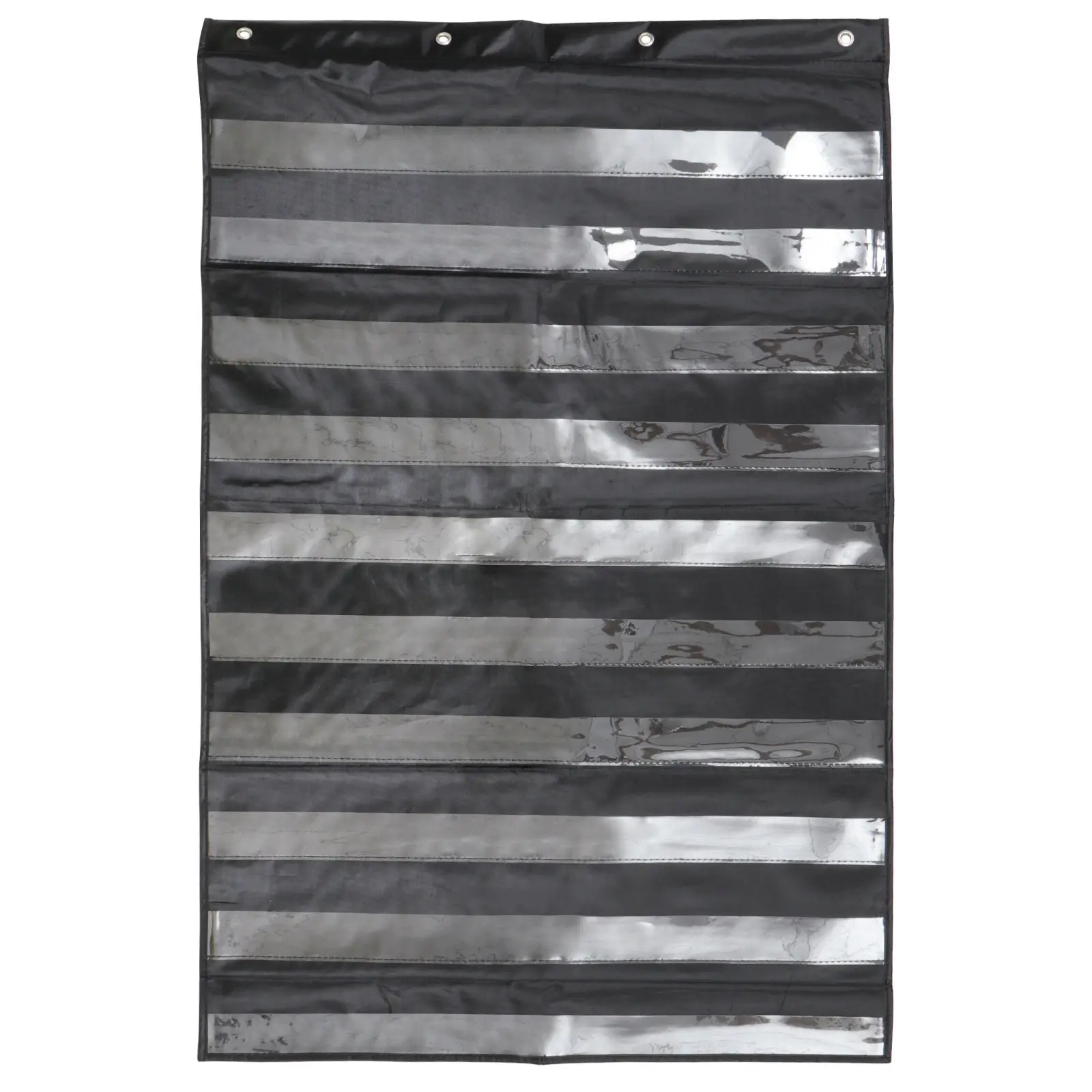 1Pcs Premium Polyester Wall Pocket Chart Hanging Storage Bag for Classroom Home Teaching Supplies Sentence Strips Holder Wall