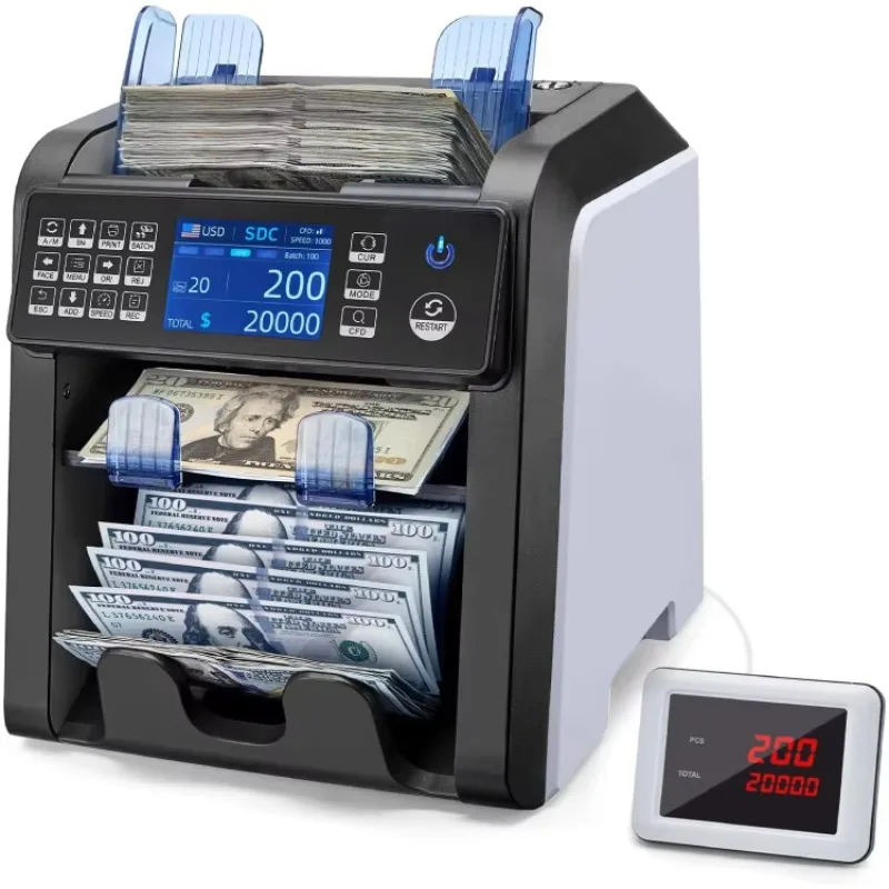 Newest CIS Mixed Denomination Money Counter Machine Portable Bill Counting USD AL-950