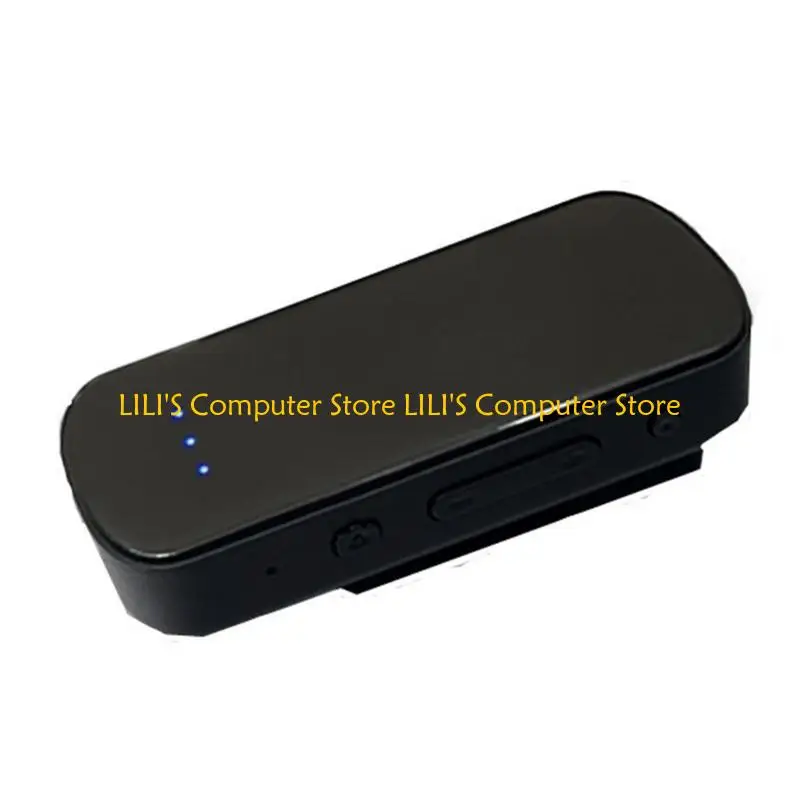 A52B 2 في 1 COMPATING5.1 جهاز استقبال جهاز الإرسال LAVALIER 3.5 AUX ADAPTER WIRELECT