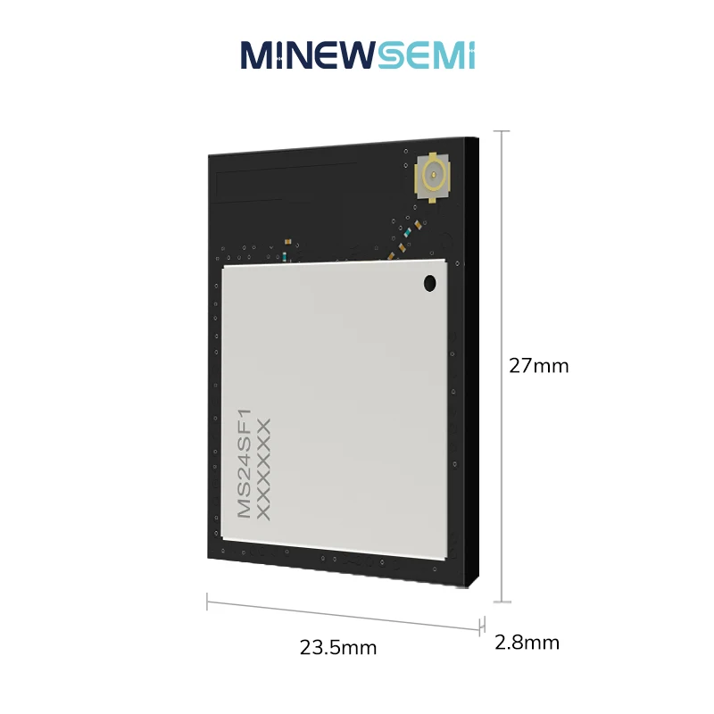 LoRa nRF52840+SX1262 Module -146dBM Data Collection Low Power 5KM Long Range PCB+IPEX LoRa IoT Module MS24SF1