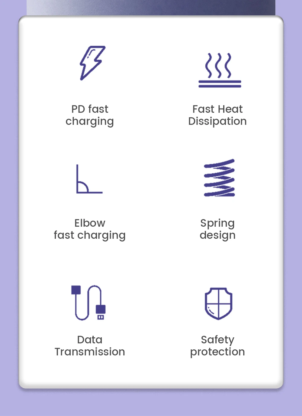 6A Elbow USB Type C Spring Short Cable 20cm to 1m 66W 100W Dual Type C Fast Charging Cable Wire For iPhone 15 16 Samsung Xiaomi