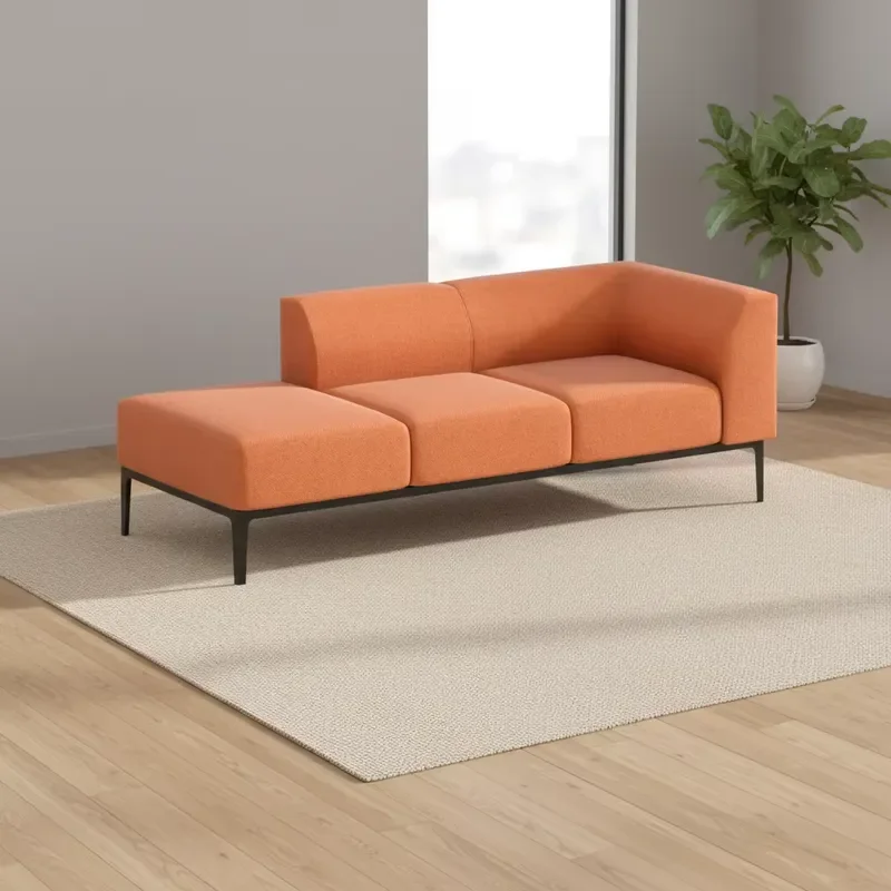 for Hsen series sofa durable public seating for office reception area and hotel lobby