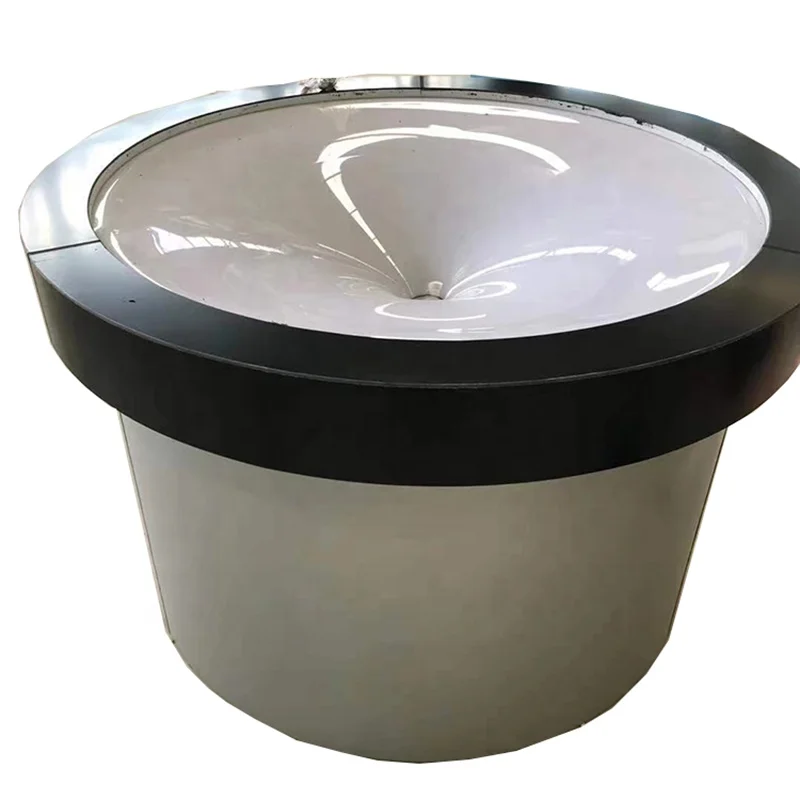 The manufacturer's new universal gravity rolling ball is used as a popular science exhibit and event prop