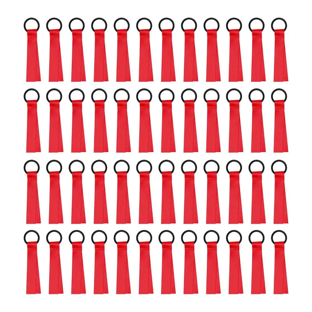 

Team Name Ribbon Tags Cheerleader Pom Poms Name Tags Set for Backpacks Keychains Suitcases 48 Pcs Cheerleading Ribbon for Team