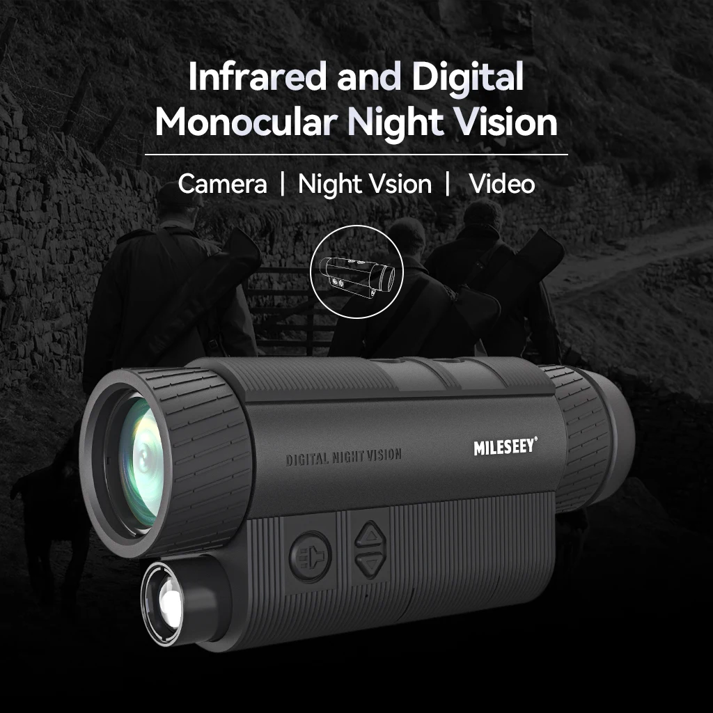 

MiLESEEY NV20 Night Vision,40X Magnification Telescope ,for Hunting Sports Outdoor Camping,Take video,Picture