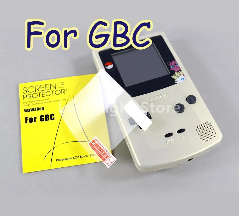 

150pcs/lot Protective Film For Gameboy Advance LCD pet Screen Protector For GBA GB GBASP GBC GBP GBM Accessory