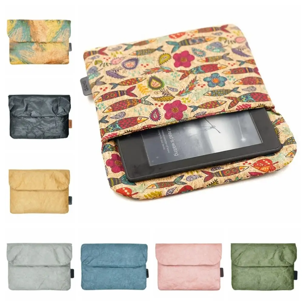 

11th Gen 6-6.8" e-Reader Bag Anti Scratch Shockproof M2L3EK Protective Sleeve Tyvek Fiber Paper for Kindle Paperwhite 1/2/3/4/5