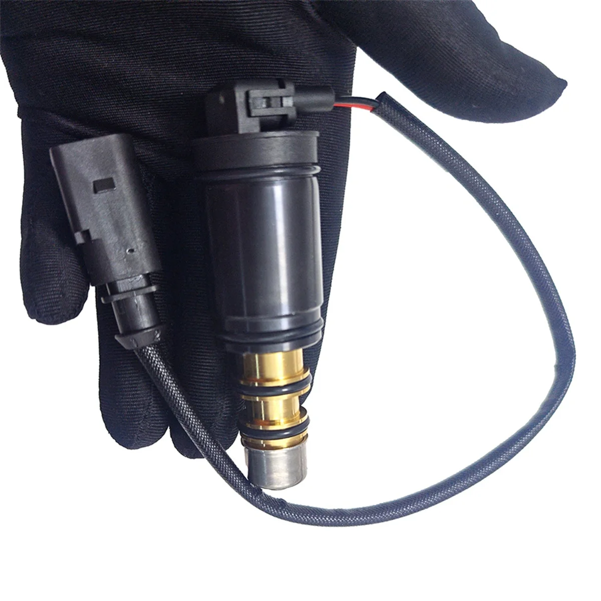 #46S Automotive Parts & Accessories,For Audi Volkswagen Polo Skoda 7SEU16C Denso Compressor Control Valve,Black