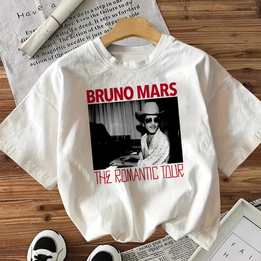 Bruno Mars top tees shoujo korean fashion summer goth gyaru top tees cheap streetwear y2k anime clearance sales