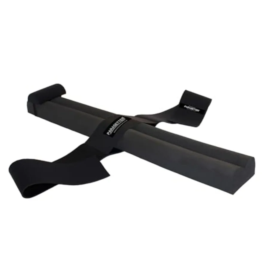 

Pilates Parasetter with Dual Patented Suede-Like Rollers for Stress Relief Hormone Balance and Recovery in Dark Gray