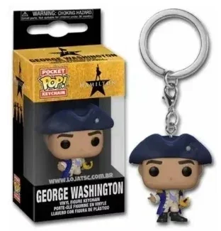 FUNKO Pop Pocket Pop Keychain هاميلتون جورج واشنطن الفينيل مجموعة شخصيات الحركة لعبة دمية هدية عيد الميلاد للأطفال #1