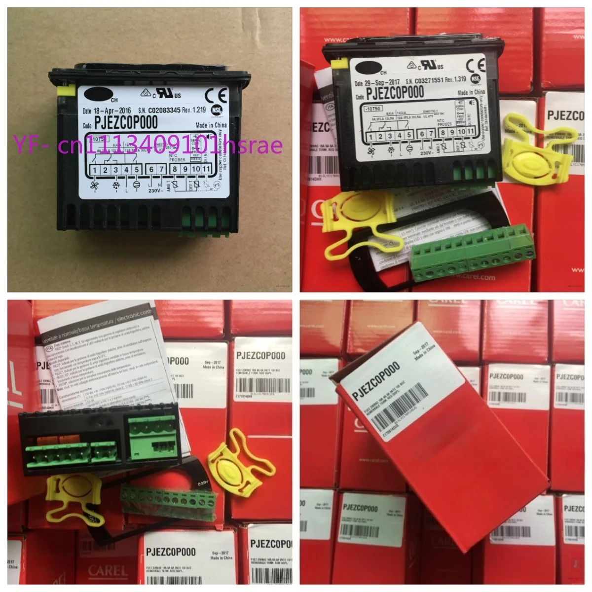 New Original Thermostat PJEZC0P000 PJEZCOPOOO Refrigeration Temperature Controller With Defrosting Function