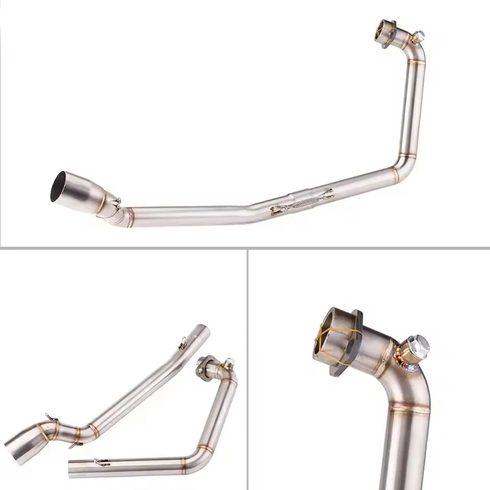 For Suzuki GSXS150 GSXR150 2017-2021 GSXS125 GSXR125 Escape 51MM Slip-On Motorcycle Low Position Exhaust System Front Link Pipe