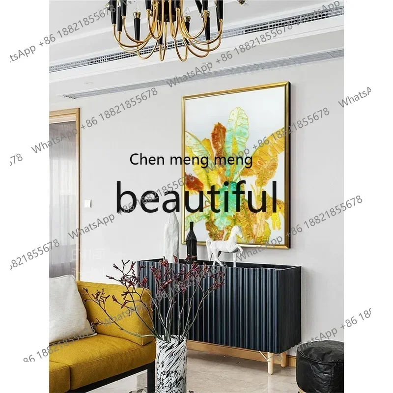 k182zJ Rui, enamel painting, modern light luxury entrance decoration, American corridor aisle painting
