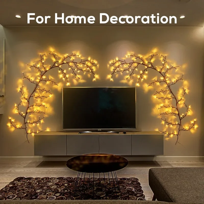 USB Powered Tree Strips Light 8 Modes Fairy Tale Tree Branch Bedroom  Christmas Valentine Gift for Wedding Party Garden Lighting