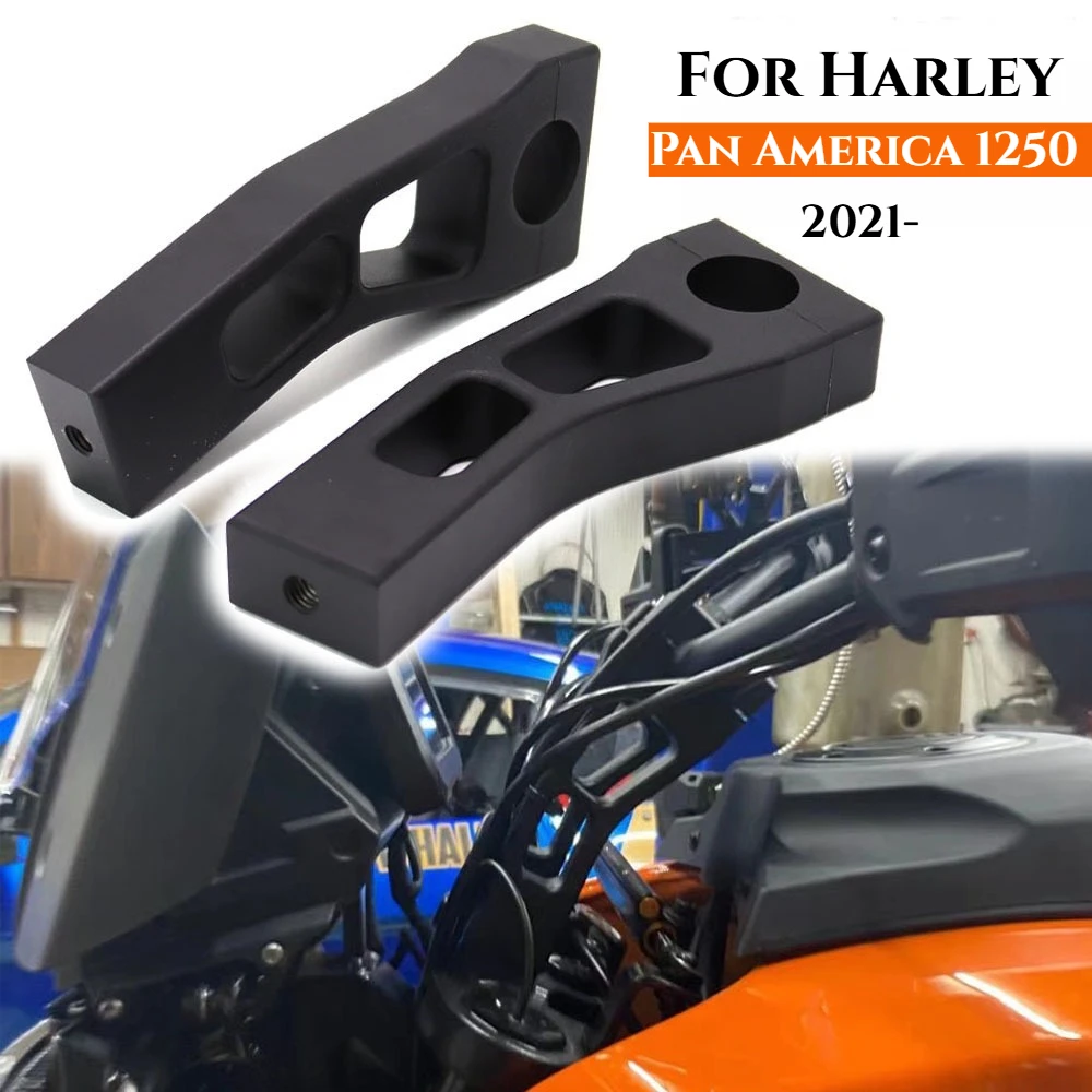 For Harley Pan America 1250 RA1250 S 2021 Motorcycle Modified Handlebar Heightening Heighten Block Support Bracket Accessories