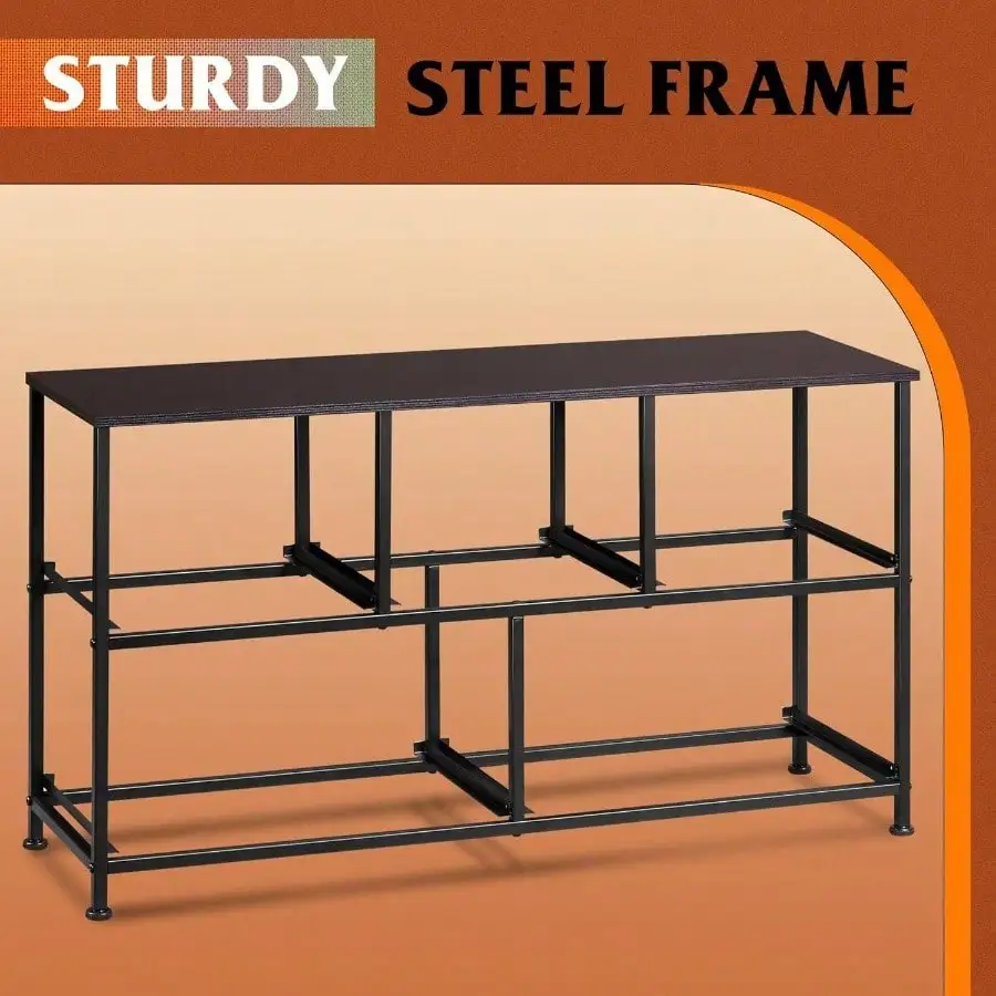 خزانة قماش ذات 5 أدراج - منظم تخزين واسع مع صناديق لغرفة النوم والخزانة وغرفة المعيشة والممر (داكن)