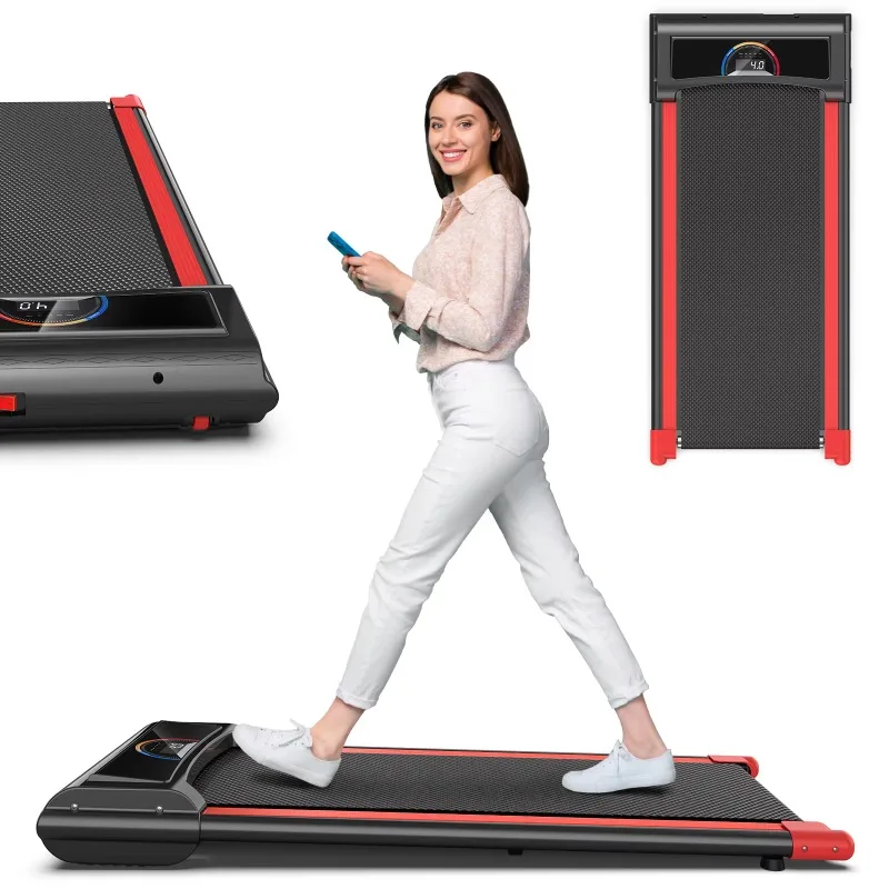 

Smart Electric Portable Under Desk Walking Pad Treadmill With Led Screen Stylish For Home Gym