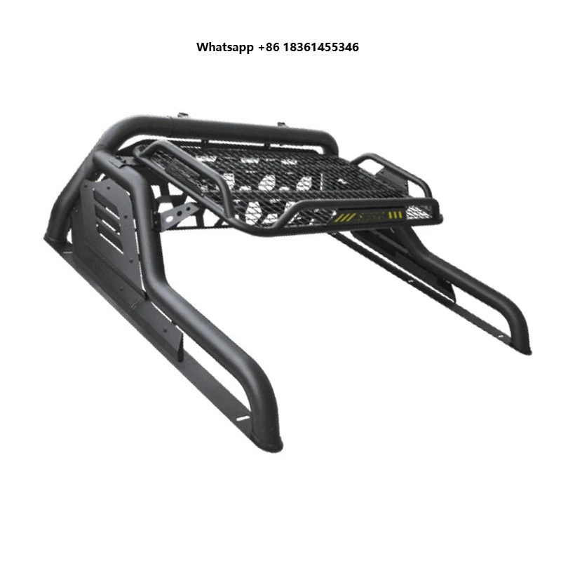 For TRITON L200 2019+ & 2016-2018 Pick Black Trucks Accessories Compatible Hilux F150 Tacoma 4x4 Sports Bar Roll Cage