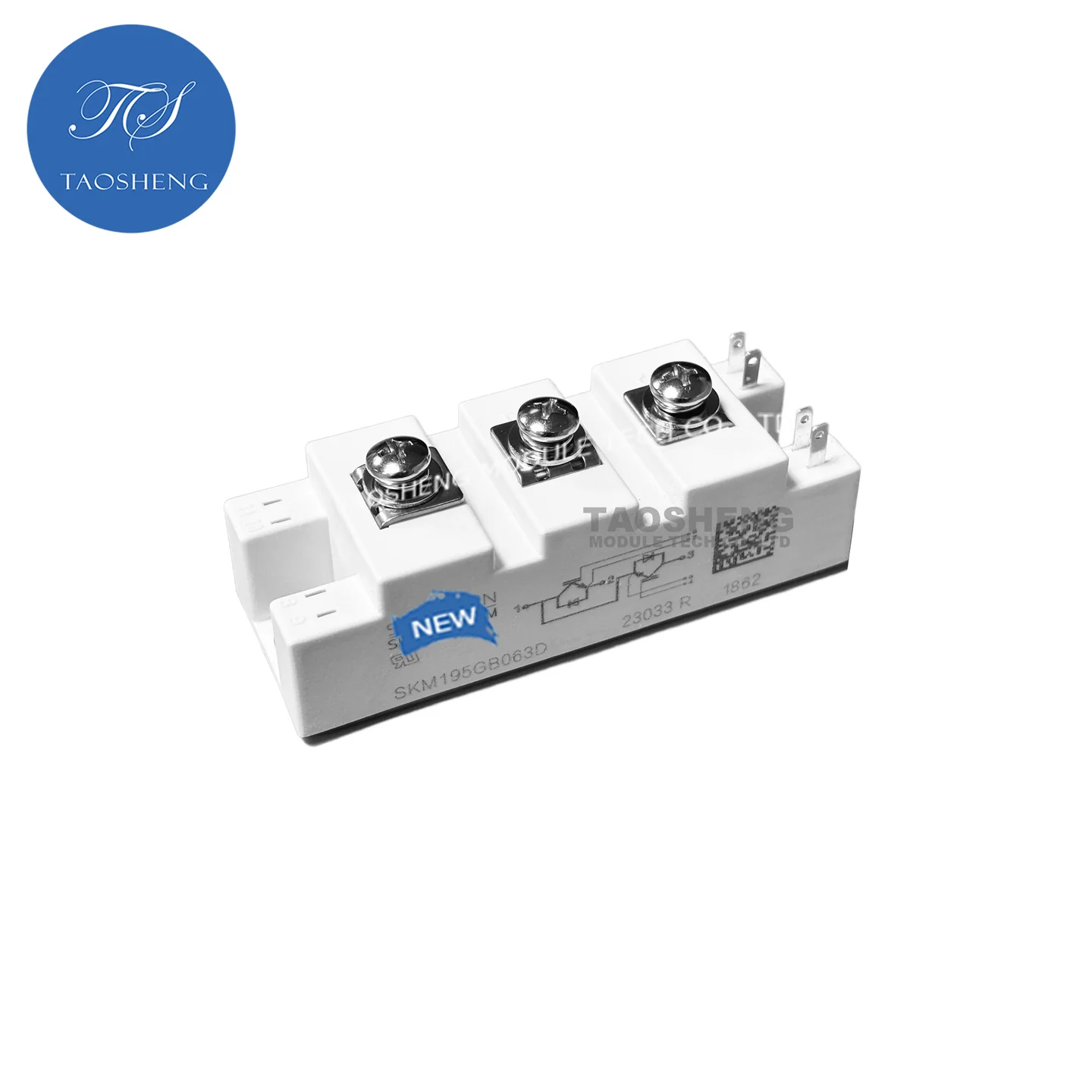 

1 шт. SKM195GB063D 195A/600V Новый и оригинальный модуль IGBT【TAOSHENG】 # TS005