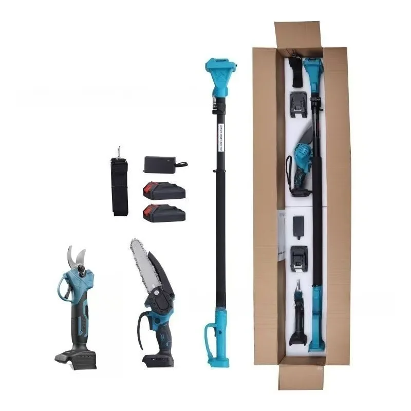Extendable Branch Cutter for Garden Landscaping, Heavy Duty Pruning Shears Fruit Tree Care Tool with Long Telescopic Rod