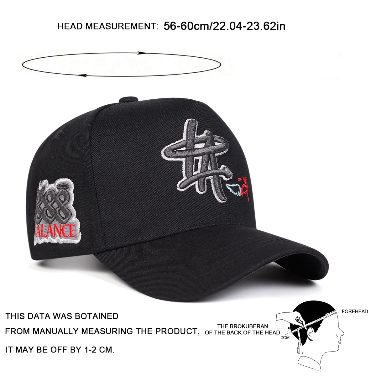 للجنسين HA إلكتروني التطريز قبعات البيسبول ربيع الخريف في الهواء الطلق قابل للتعديل قبعات عادية واقية من الشمس قبعة قبعة رياضية