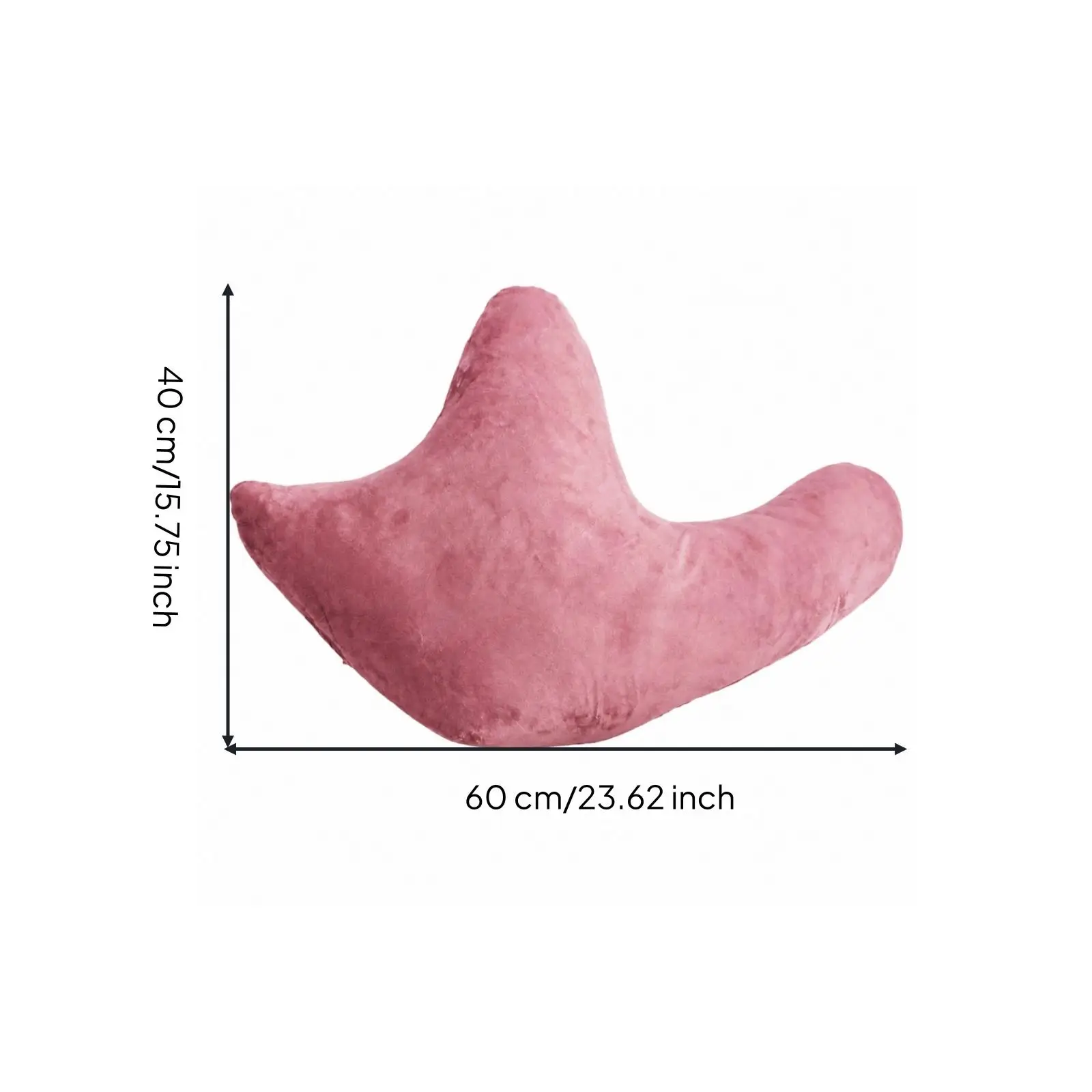 Comfortable Arm Rest Pillow for Shoulder Cradle Support Cushion for Lounging and Recovery with Plush Velvet Fabric
