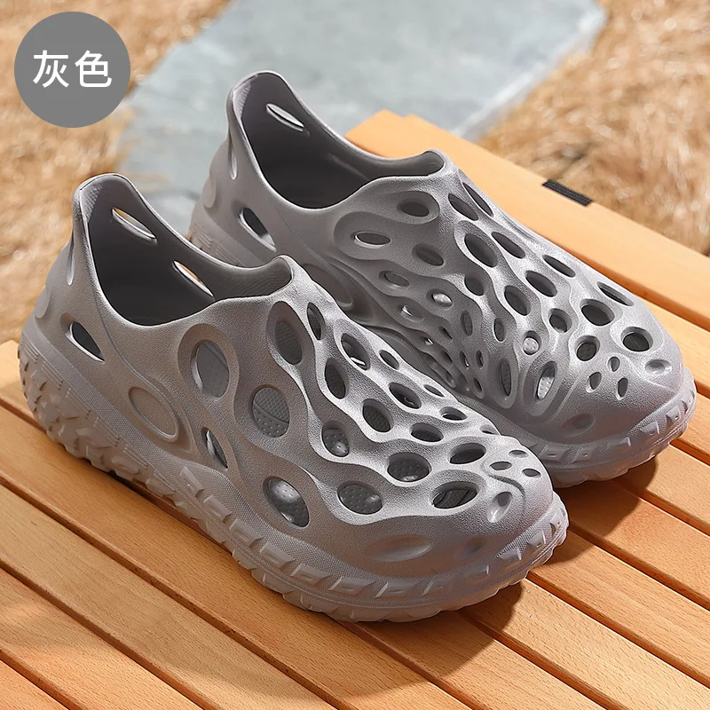 New Summer Men Sports Sandals Fashion Outdoor Non Slip Soft Breathable Casual Beach Shoes Trend Light and Comfortable Slippers