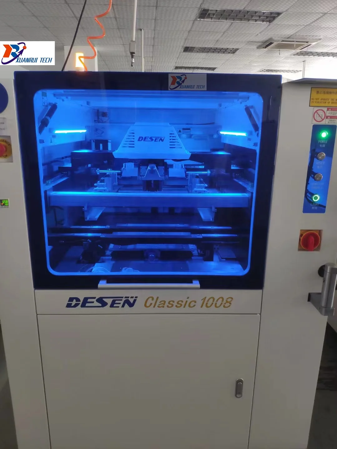 Macchina da stampa per schermo PCB completamente automatica ad alta precisione utilizzata e nuova Stampante per stencil Smt Stampante per pasta saldante