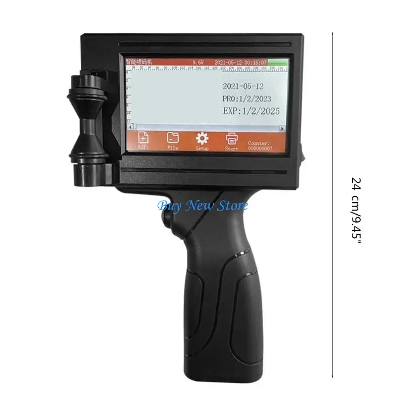 20CE YS300 12,7 mm jet-inkjetprinters voor productiedatum codebarcodes