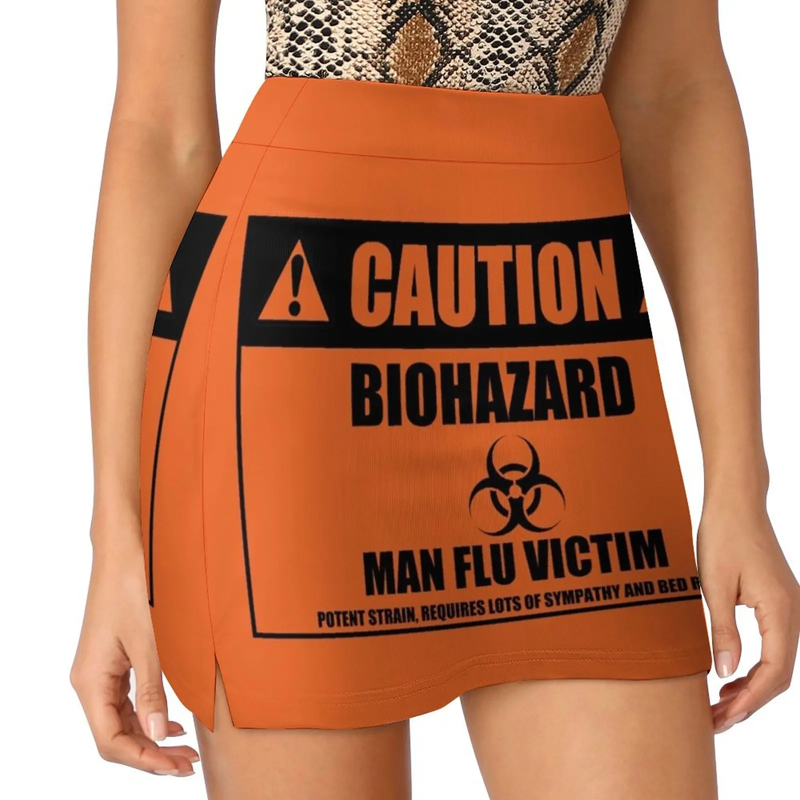 

Man Flu - Biohazard Mini Skirt clothes Clothing summer skirts