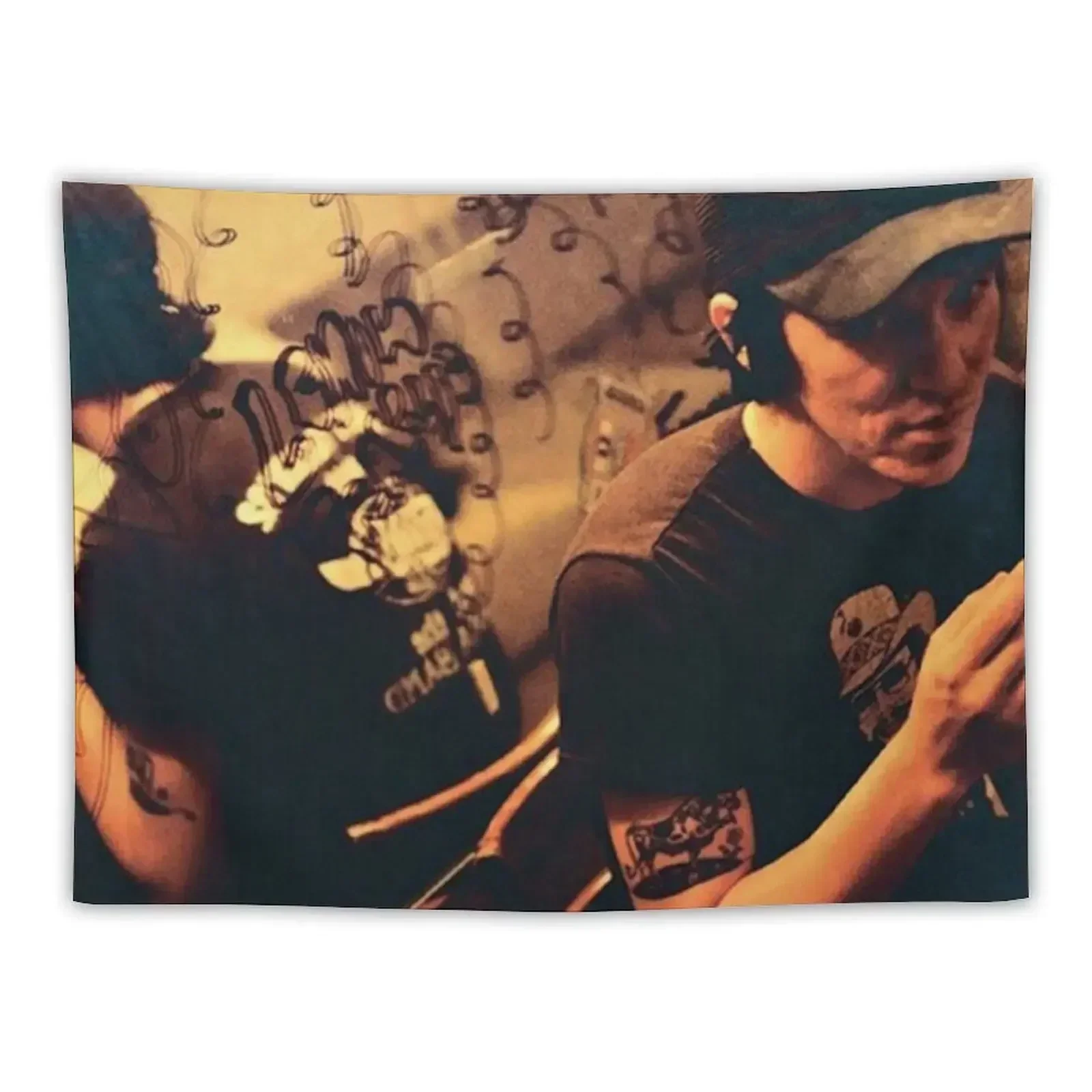 

Elliott Smith - Either Or Album Cover Tapestry Carpet On The Wall Wall Art Tapestry