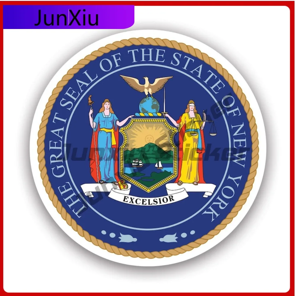 

Seal Of New York Sticker Uv Protected Decals Auto Decor Car Sticker Vinyl Decal Die Cut Sun Protection Waterproof Durable For